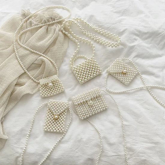 Pearl Bag Female Messenger Bag Wild Mini Retro Western Style Pearl - DanaFashionstore