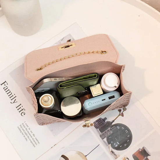 Street Trendy One-shoulder Fashion Printed Silk Scarf Diagonal Bag - DanaFashionstore