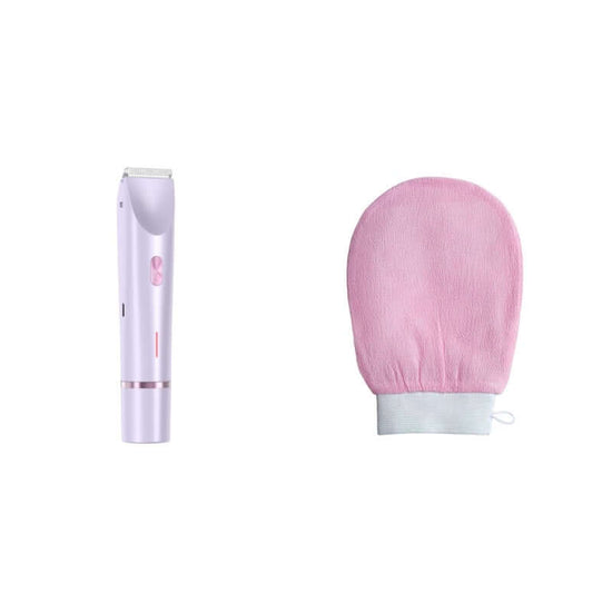 2 In 1 Hair Remover Women's Double Head Shaver Private Pubic Hair Trimmer Electric Razor Wet Dry Electric Body Hair $59.87 Dana Fashion Color: Purple set1 Power supply mode: USB Beauty Tools Overview: 1. Comfortable and Safe Shaving: Engineered for a pain