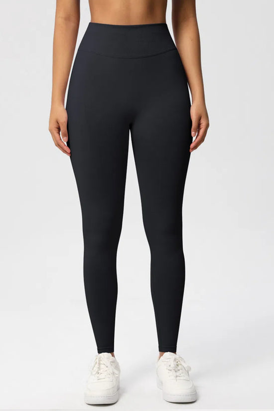 Sexy High Elastic Women's Solid Tights High Waist Workout Yoga Leggings, Scrunch Butt Lifting Elastic Pants, Tummy Control Butt Lifting Workout Yoga Athletic Pants - Dana Fashion