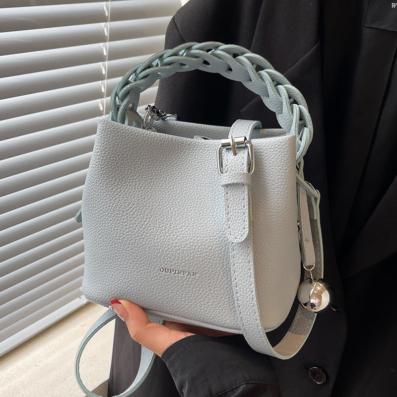 One-shoulder Crossbody Design Portable Bucket Bag - Dana Fashion