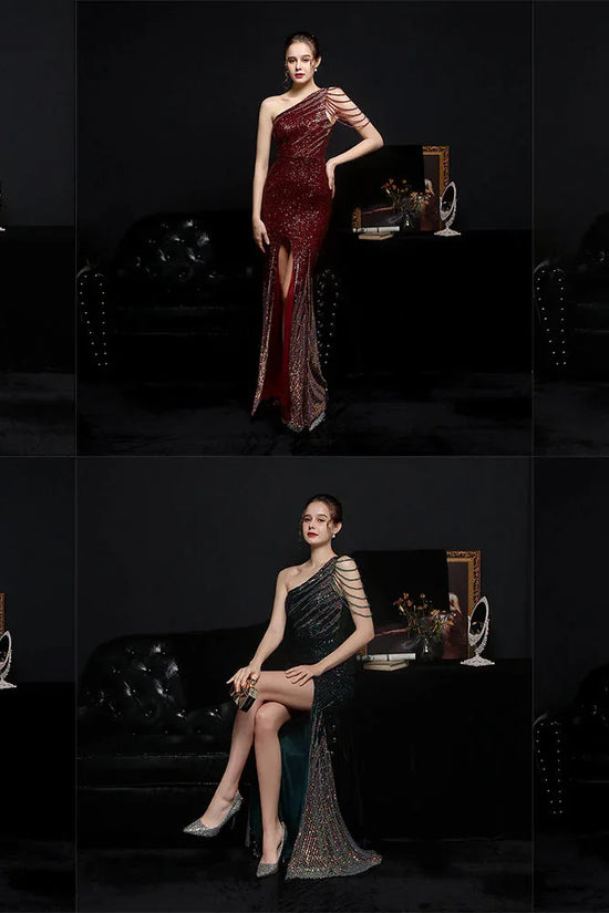 Party Evening Dress Sexy Long Section Was Thin Toast Bride - DanaFashionstore