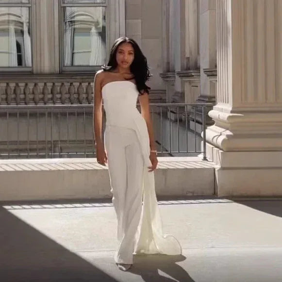Fashion Waist-Controlled Straight Jumpsuit 2026 - Tailored Jumpsuit - DanaFashionstore