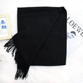 Annual Meeting Warm Cashmere Tassel Scarf - DanaFashionstore