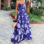 Two Piece Summer New Women's Dress With Sling