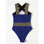 One Piece Swimsuit Solid Color Swimsuit Bikini - DanaFashionstore