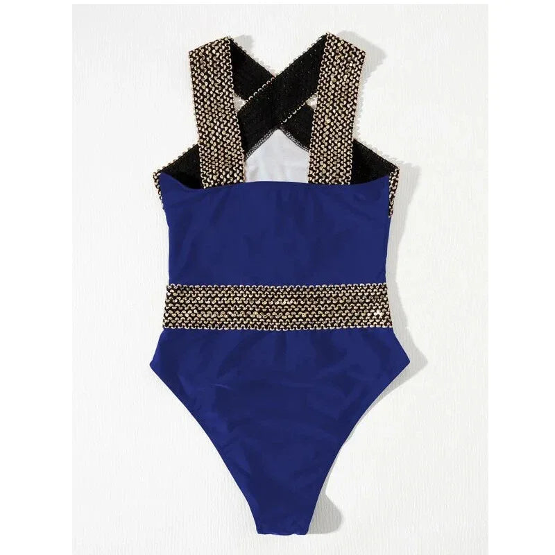 One Piece Swimsuit Solid Color Swimsuit Bikini - DanaFashionstore
