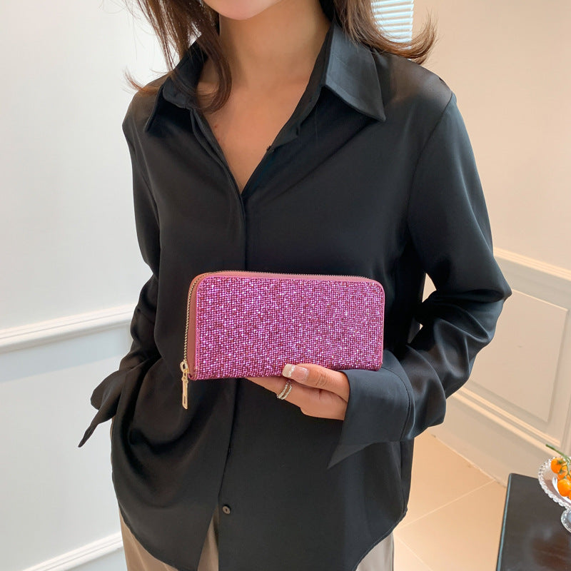 Fashionable Sequins Small Bag Women's Clutch - Dana Fashion