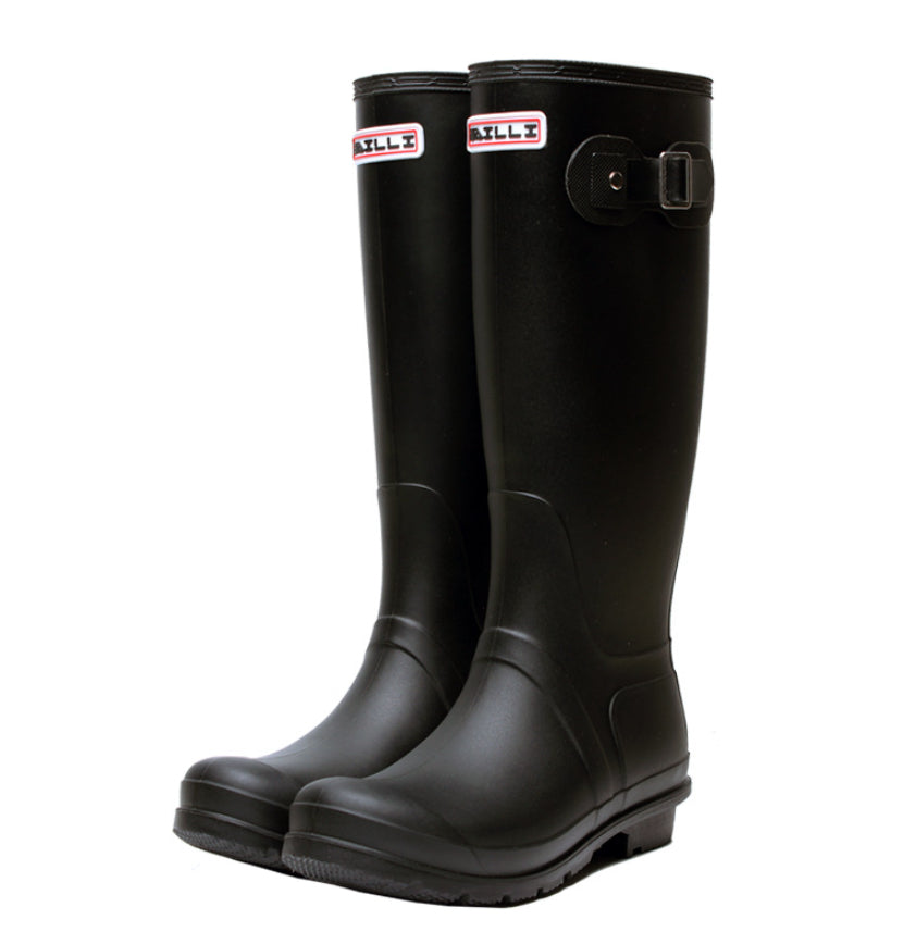 Fashionable high tube rain boots