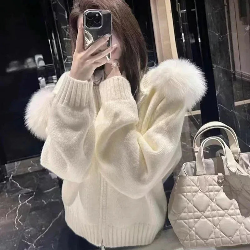 Temperament Small Size Knitwear Top 2026 - Women's Fashion Sweater - DanaFashionstore