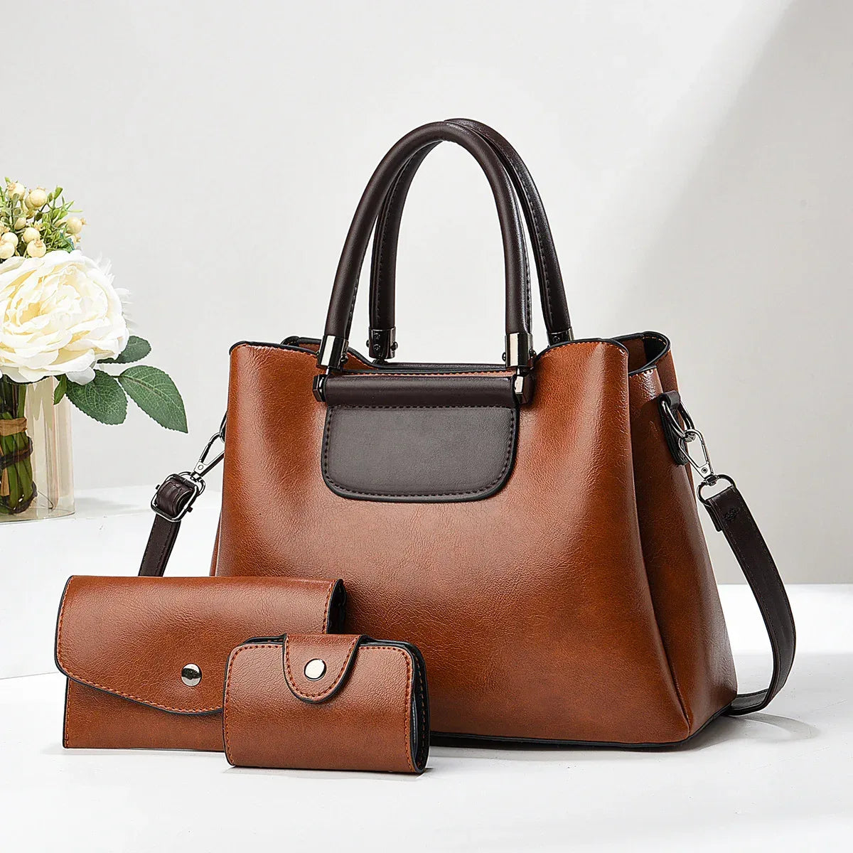 Bag Women's New Autumn And Winter Elegant Mother Bag Handbag Capacity High Sense Women's Bag - DanaFashionstore