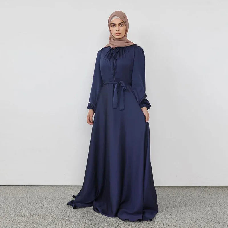 Middle East Saudi Muslim Dress - Elegant Cross-Border Islamic Abaya for Women - DanaFashionstore