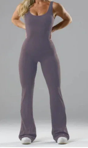 Slim Fit Hip Raise Jumpsuit Sexy Backless Exercise Yoga Clothes - DanaFashionstore