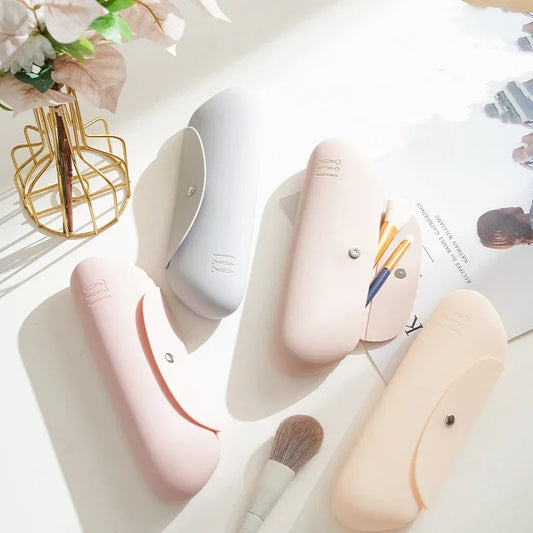 Silicone Storage Beauty Bag Dustproof Makeup Brush Tool - DanaFashionstore