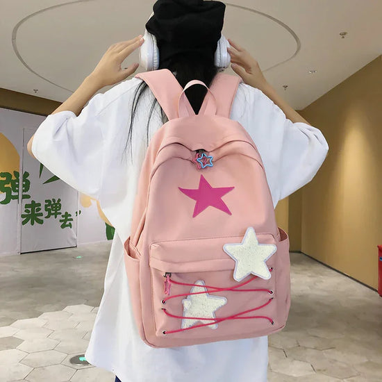 Sweet Girl Backpack XINGX Strap College Style Large Capacity Leisure - DanaFashionstore