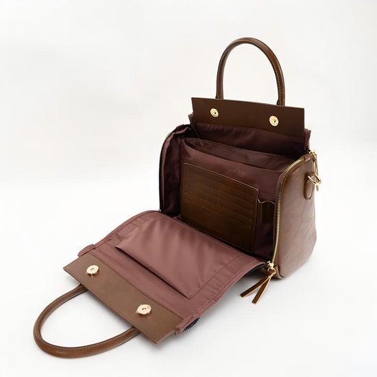 Women's Multifunctional Leather Shoulder Bag Handbag - Dana Fashion