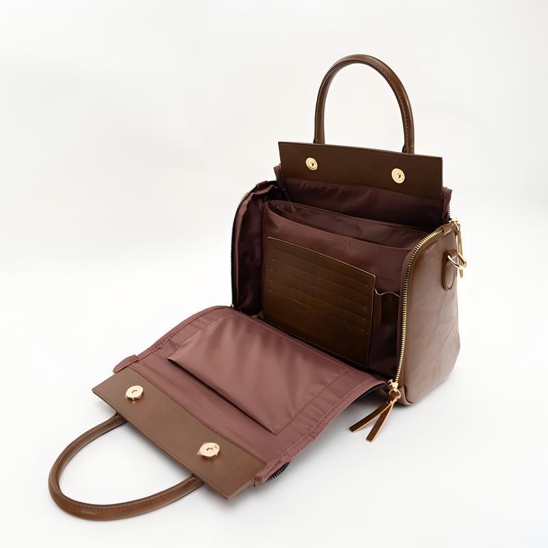 Women's Multifunctional Leather Shoulder Bag Handbag - Dana Fashion