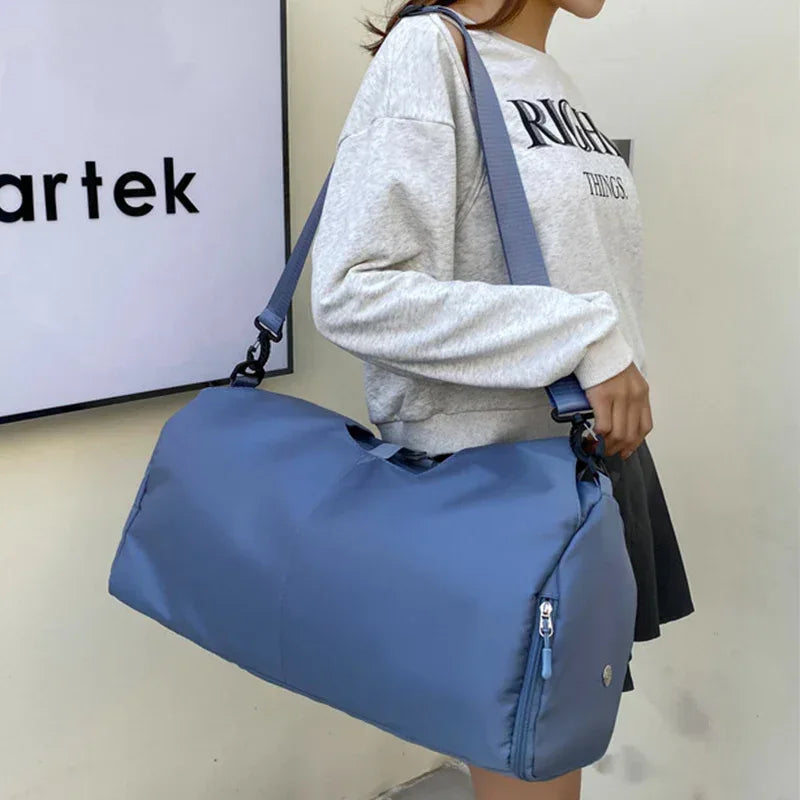 Women Yoga Bag Sports Fitness Dry And Wet Separation Large Capacity Storage Travel Bags Can Carry Yoga Mats - DanaFashionstore