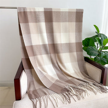 WT72 7 White & Gray & Plaid