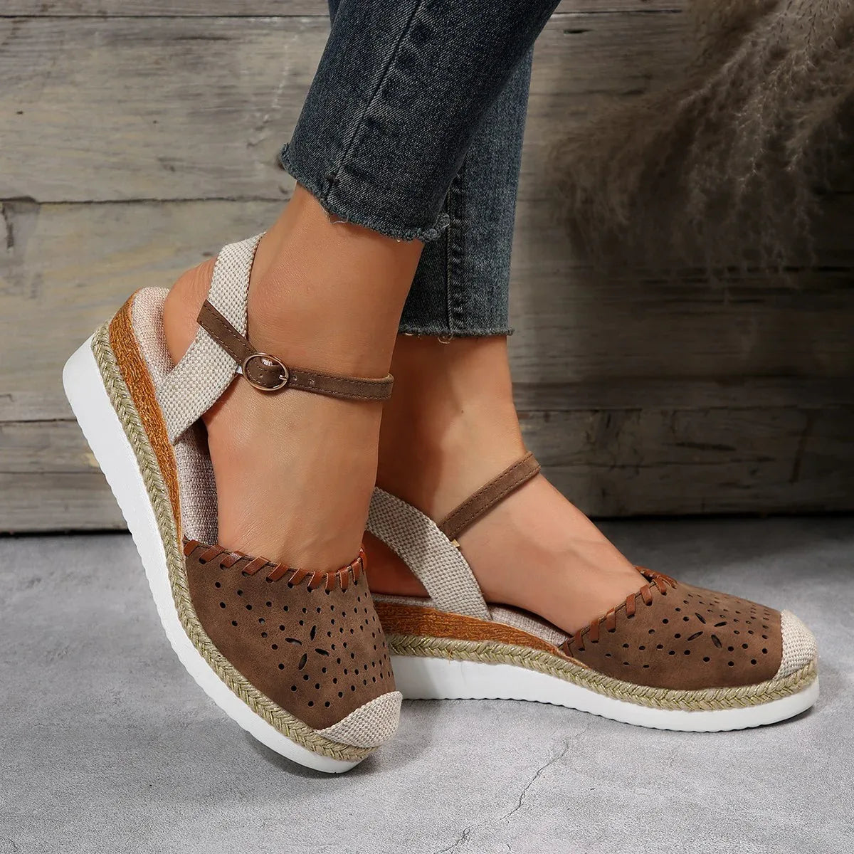 Women's Fashion Platform Casual Wedge Sandals - DanaFashionstore