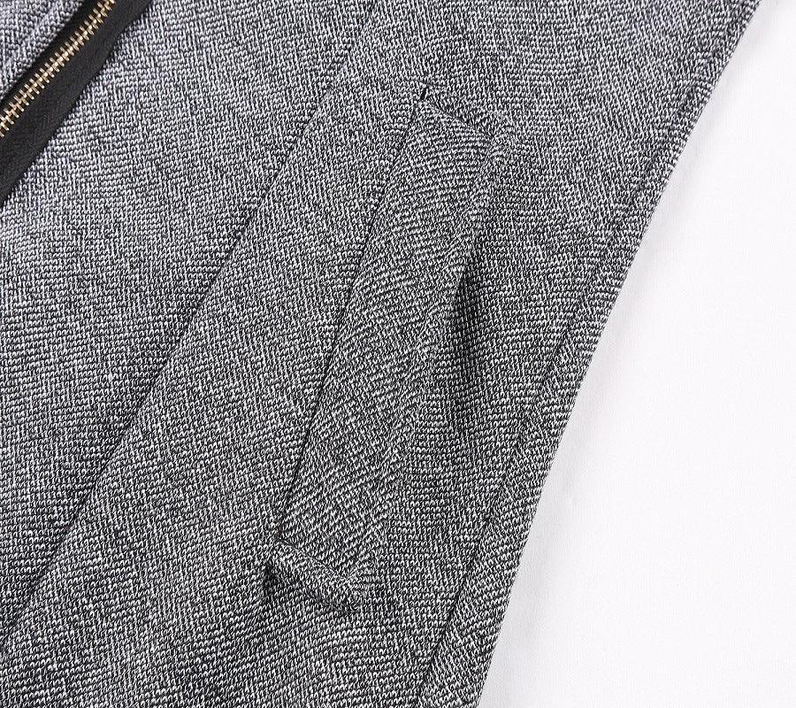 Women Warm Slim Full Zipper Coat Thick Woolen Coat Female Fall Winter Windbreaker Hooded Diagonal Zipper Women's Clothing - DanaFashionstore
