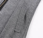 Women Warm Slim Full Zipper Coat Thick Woolen Coat Female Fall Winter Windbreaker Hooded Diagonal Zipper Women's Clothing - DanaFashionstore