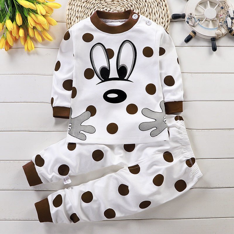 8-piece baby newborn cotton suit $13.37 Dana Fashion Color: Coffee Mickey Size: 100 Baby Clothing Suitable for ages: Newborn (0~1 year old, 80cm and below) Fabric name: polyester cotton Main fabric composition: cotton Main fabric composition content: 95 (