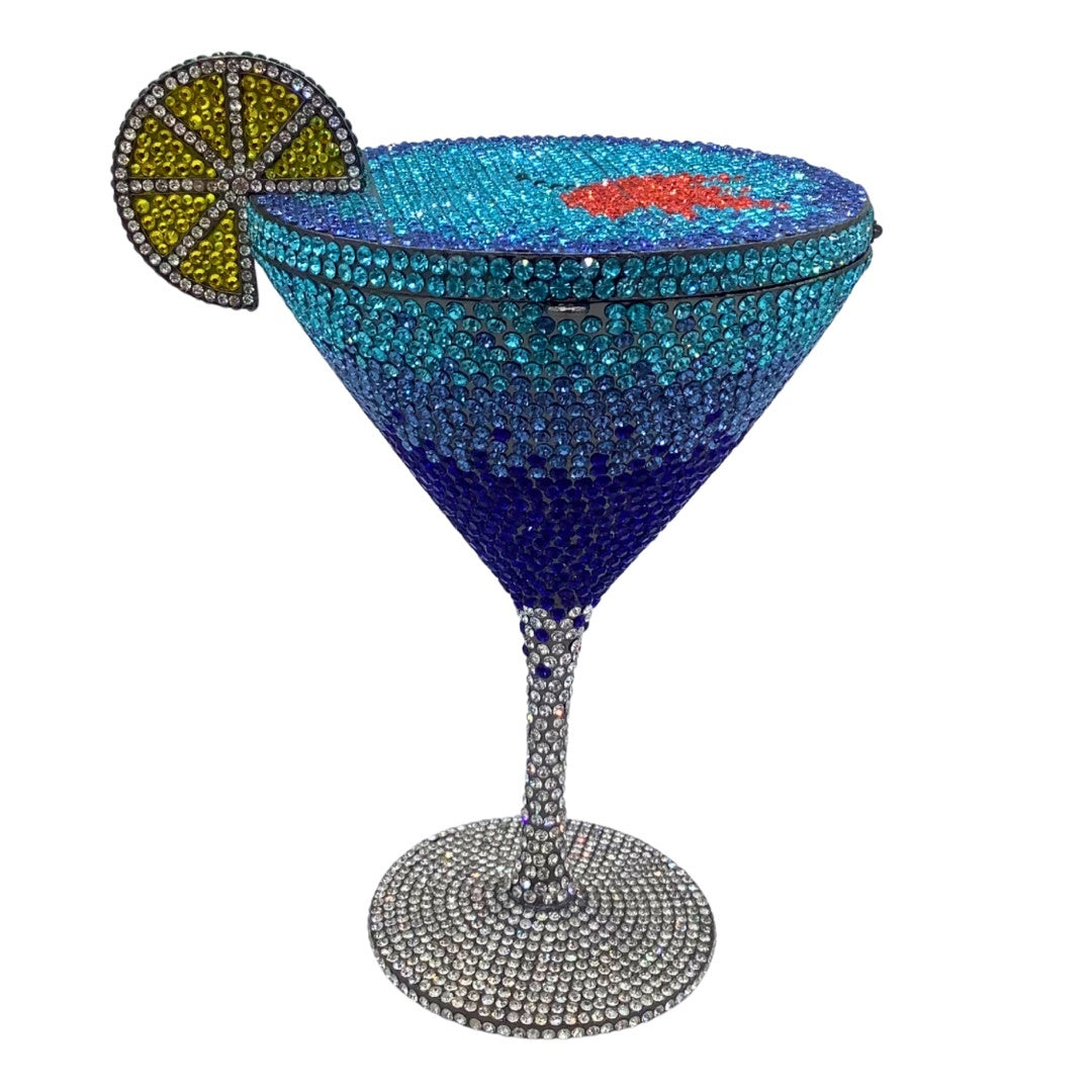 Cocktail Goblet Diamond Dinner Hand Bag - Dana Fashion