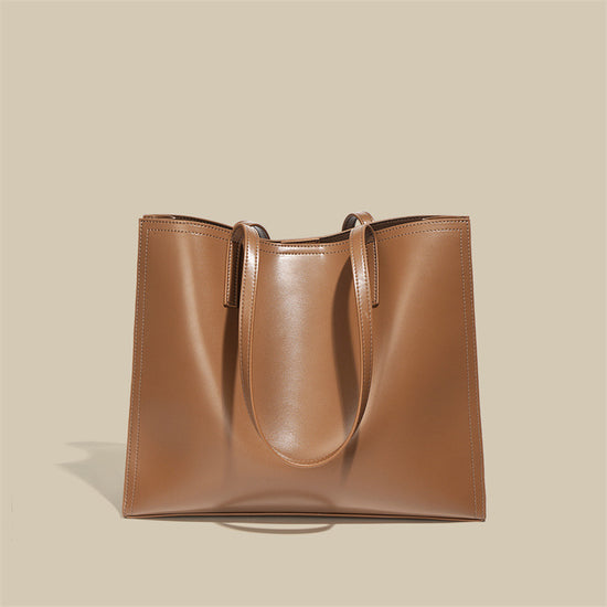 Women's Large-capacity High-grade One Shoulder Genuine Leather Handbag - Dana Fashion