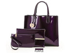 3 Sets Leather Handbags - DanaFashionstore