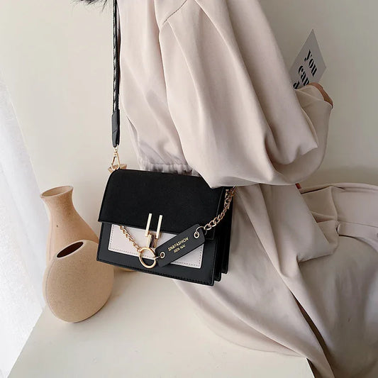 Korean fashion matte shoulder bag small square bag - DanaFashionstore