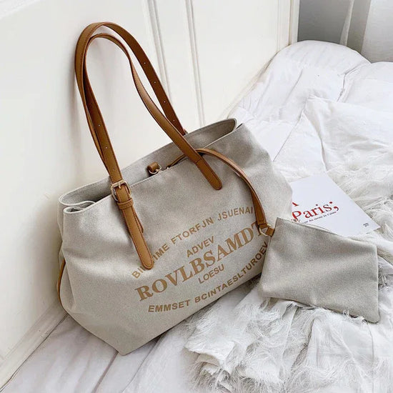 Canvas bag shoulder bag - DanaFashionstore