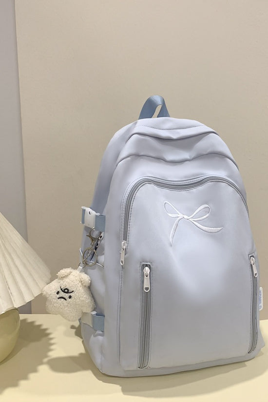 Large Capacity Girl Bow Backpack With College Style - Dana Fashion