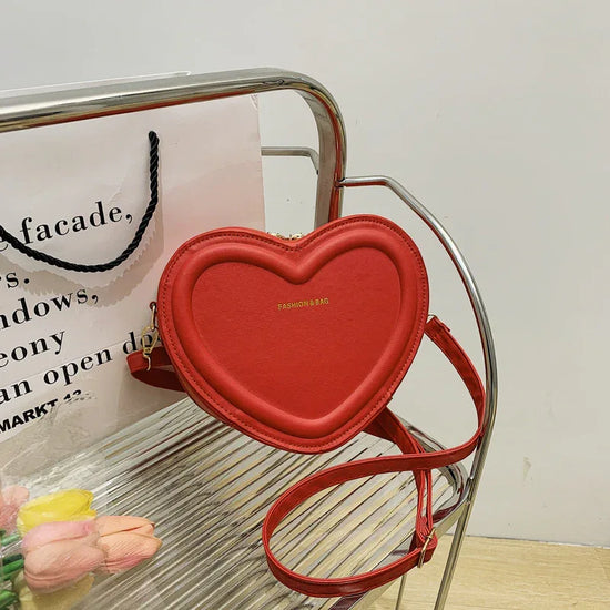 Fashion Heart Shaped Shoulder Messenger Bag - DanaFashionstore
