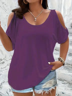 European And American Fashion Elegant T-shirt - DanaFashionstore