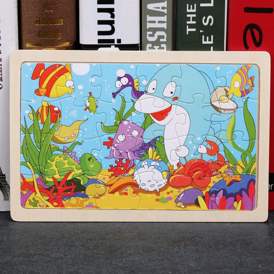 80PCS wooden educational toys educational development baby kids training toys children animal puzzle $13.00 Dana Fashion style: Style11 Toys & Hobbies Feature: 100% brand new and high quality Product name: jigsaw Material : woodiness packaging : Iron box