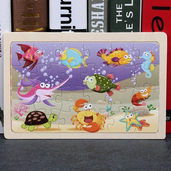 80PCS wooden educational toys educational development baby kids training toys children animal puzzle $13.00 Dana Fashion style: Style9 Toys & Hobbies Feature: 100% brand new and high quality Product name: jigsaw Material : woodiness packaging : Iron box S