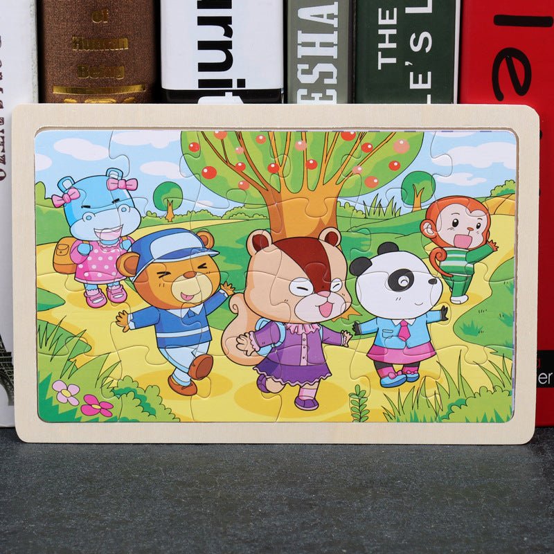 80PCS wooden educational toys educational development baby kids training toys children animal puzzle $13.00 Dana Fashion style: Go to school Toys & Hobbies Feature: 100% brand new and high quality Product name: jigsaw Material : woodiness packaging : Iron