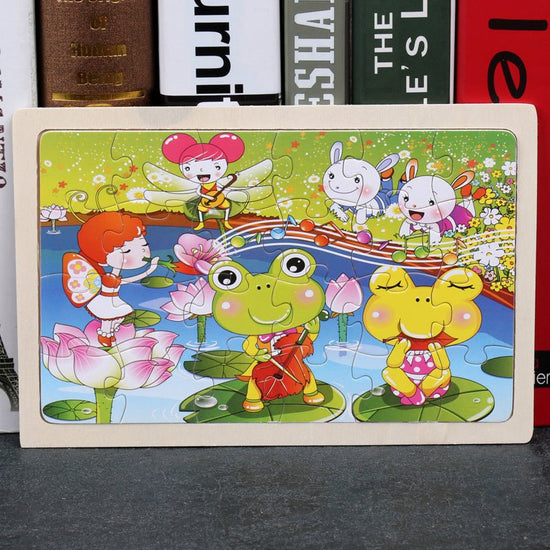 80PCS wooden educational toys educational development baby kids training toys children animal puzzle $13.00 Dana Fashion style: Style1 Toys & Hobbies Feature: 100% brand new and high quality Product name: jigsaw Material : woodiness packaging : Iron box S