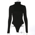 Slim-Fit High-Neck Jumpsuit 2026 - Base Layer Bodysuit - DanaFashionstore