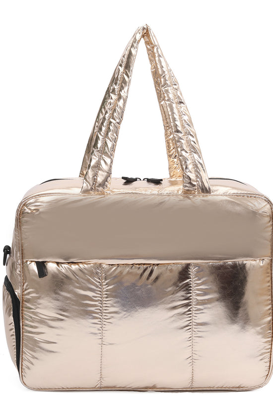 Down Handbags Winter Travel Duffle Bag With Shoes Compartment Portable Sports Yoga Gym Fitness Shoulder Bags For Weekender Overnight Tote Women