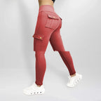Workwear With Pocket Fitness Pants For Women High Elastic Tight - DanaFashionstore