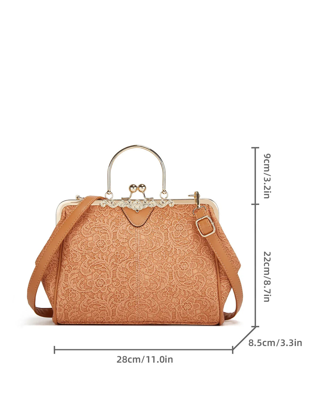 Crossbody Bag Women's Lace Large Capacity Handbag - DanaFashionstore