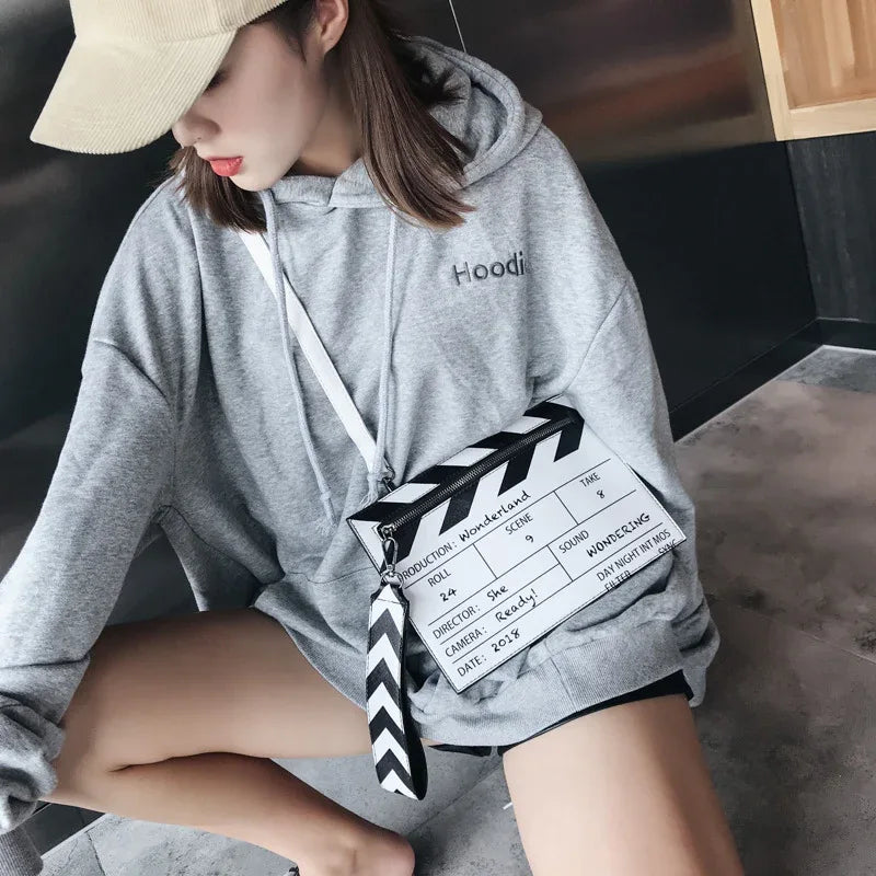 Movie Prop Design Pu Leather Casual Women's Clutch Envelope Bag Women Shoulder Bags Crossbody Messener Bag - DanaFashionstore