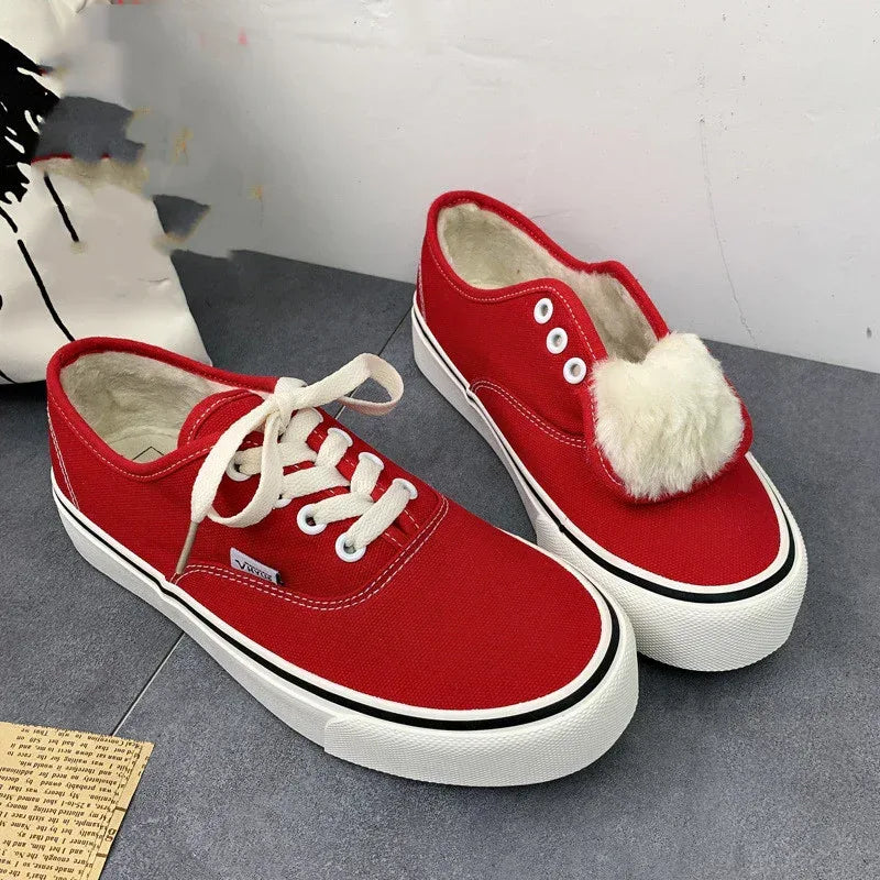 Spring New Low-top Canvas Shoes For Female Students Ins Korean Version - DanaFashionstore