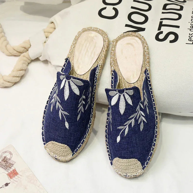 Half slippers women's lazy mules - DanaFashionstore