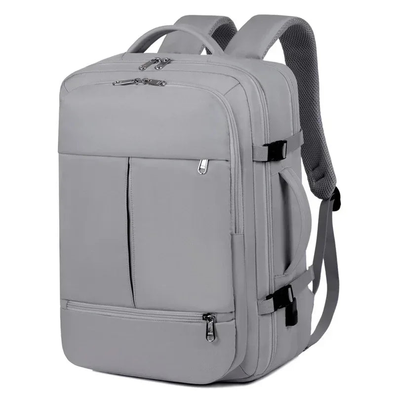 Large Capacity Backpack For Women Men Multiple Pockets And Zippers Versatile Computer Bags Business Travel Backpack - DanaFashionstore