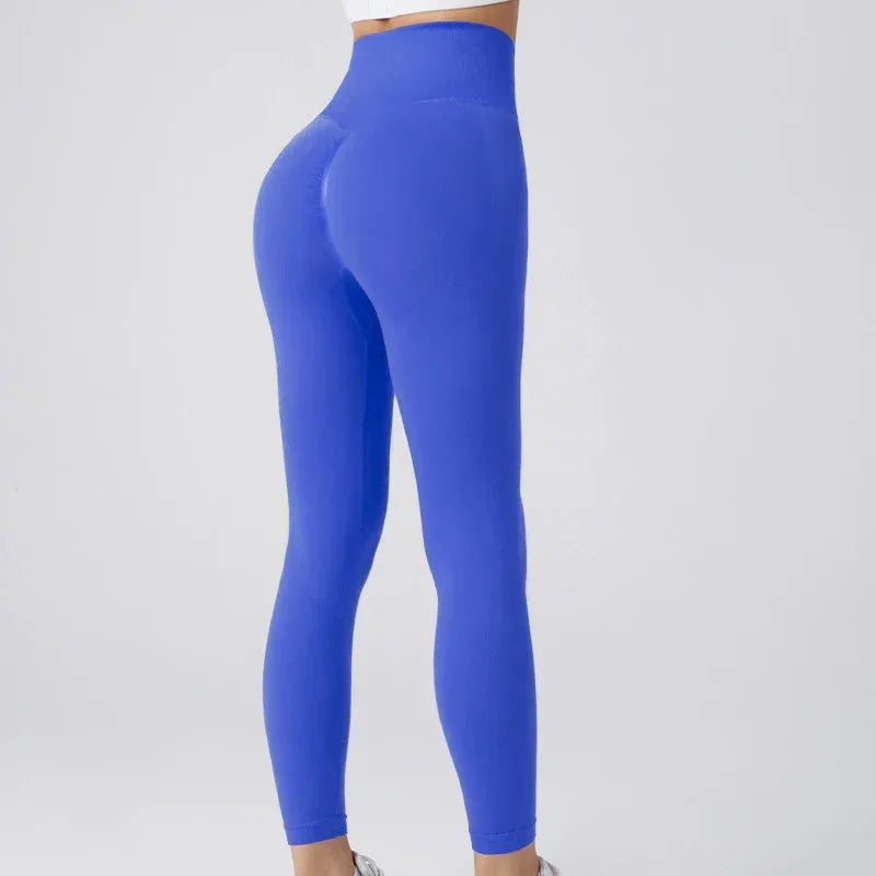 Seamless Leggings Yoga Pants Tummy Control Workout Running Yoga Leggings For Women - DanaFashionstore