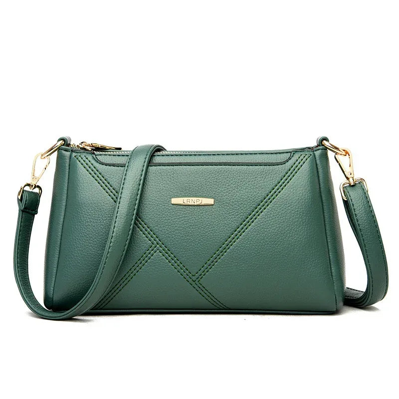 Texture Soft Leather Crossbody Bag Fashion Lady - DanaFashionstore