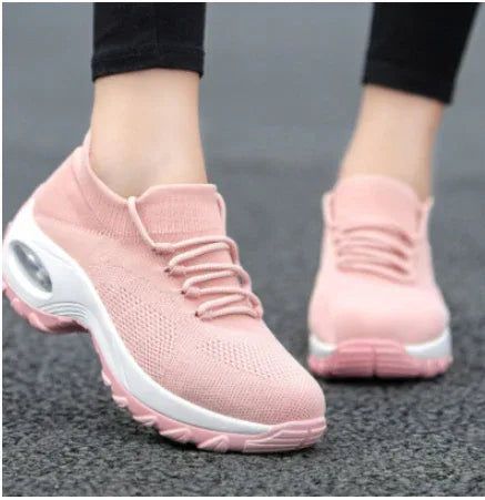Sports Women Flying Knit Socks Shaking Shoes - DanaFashionstore